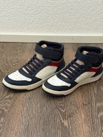 Baskets Geox bleu blanc rouge montantes état correct
