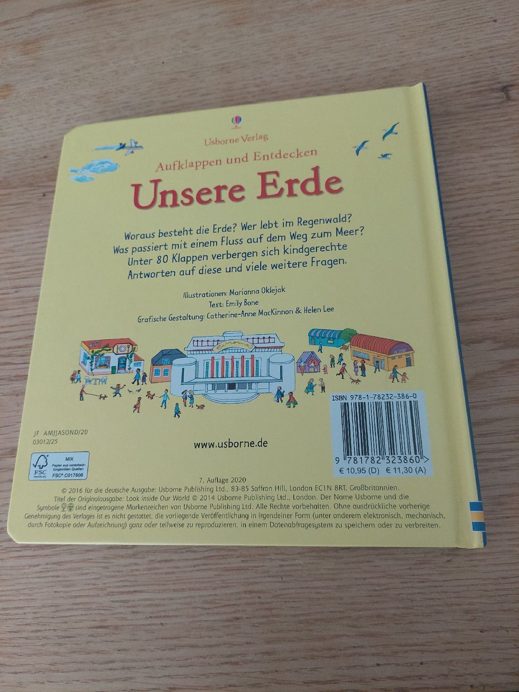 Libri: Kinderbuch Unsere Erde – Nuovo (secondo la descrizione) da Niederbuchsiten venduto da Dins01 2
