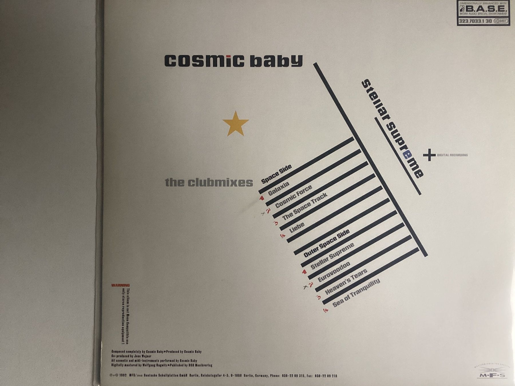 Schallplatten: Stellar Supreme LP - Clubmixes – Gebraucht aus Gutenswil von Hamzian 1