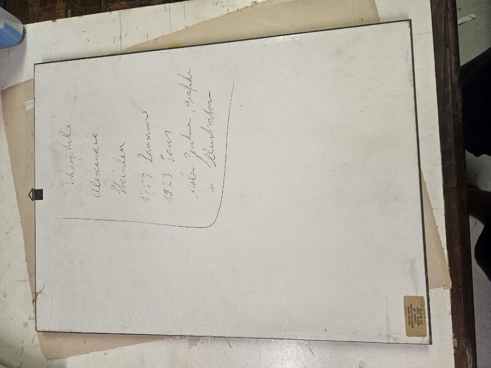 Arts picturaux & lithographies: bild steinlin orginal grafik – D'occasion à Schwellbrunn par Omega-alpha 7