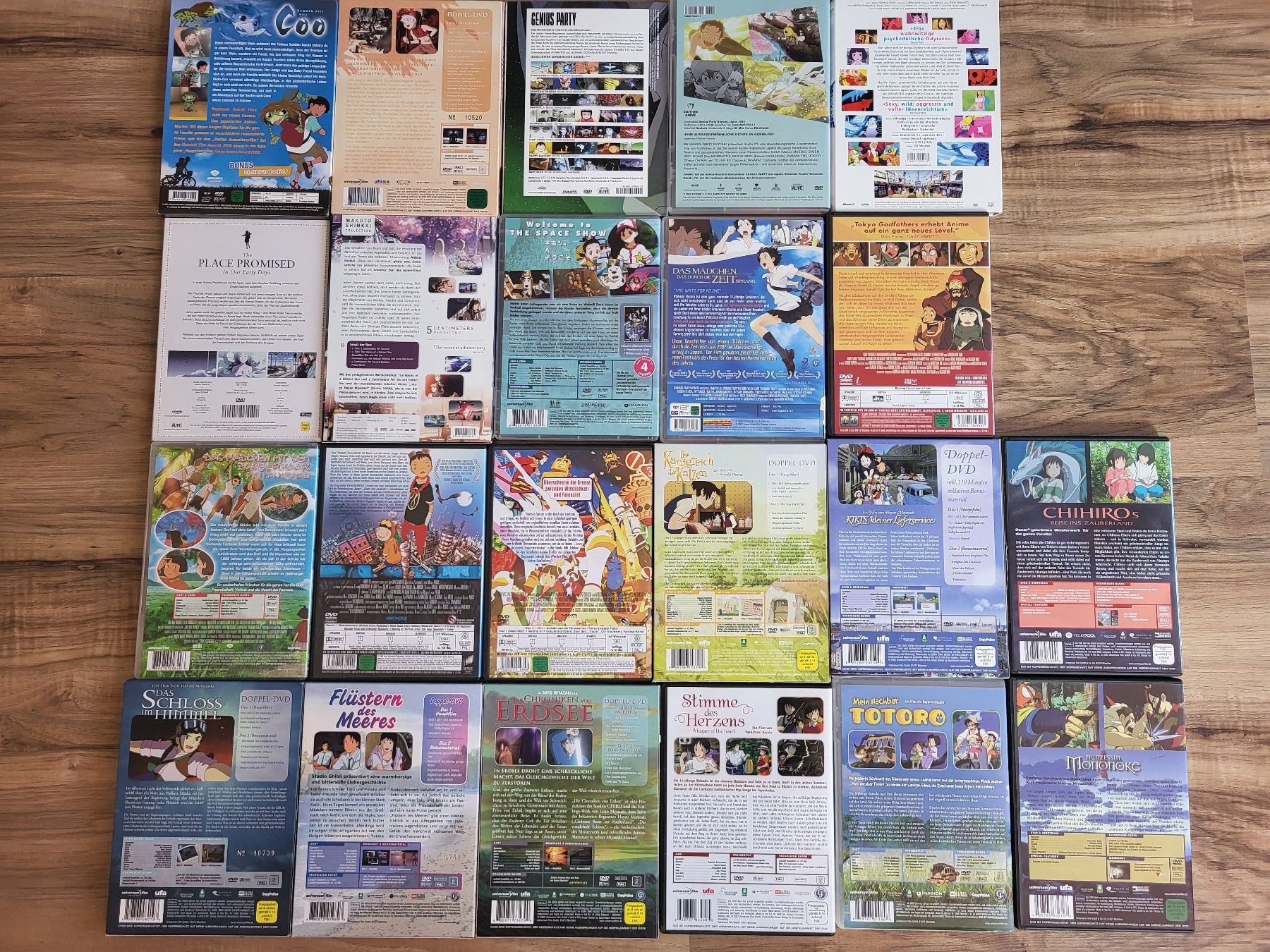Alle DVDs: Anime Filme-Klassiker Set DVD – Gebraucht aus Gossau SG von Bonitoflocken 2