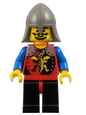 Lego Baukästen: Lego Drachenritter (cas016) seltene Figur – Gebraucht aus Basel von Swi-7621