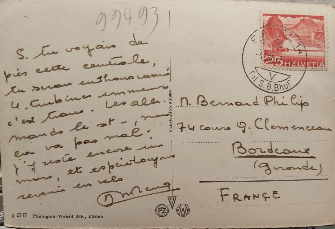 Cartes postales: BIRSFELDEN - Kraftwerk – D'occasion à Delémont par Domdom1 1