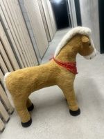 Stoffpferd Plüschpferd Sitzhöhe ca. 50cm gut erhalt