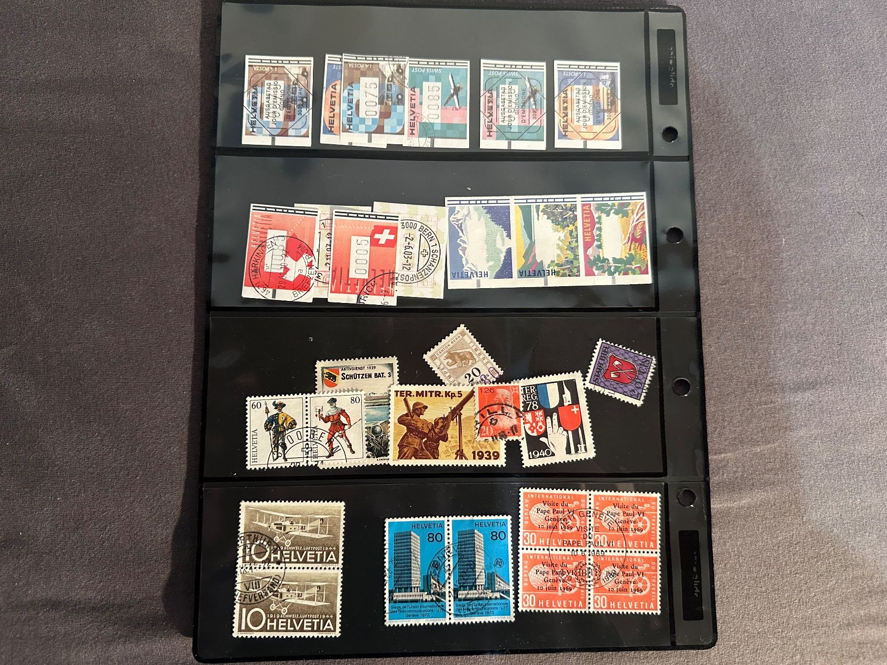 Tutti i francobolli: Chaos Sammlung Schweizer Briefmarken – Usato da Stettfurt venduto da 2442