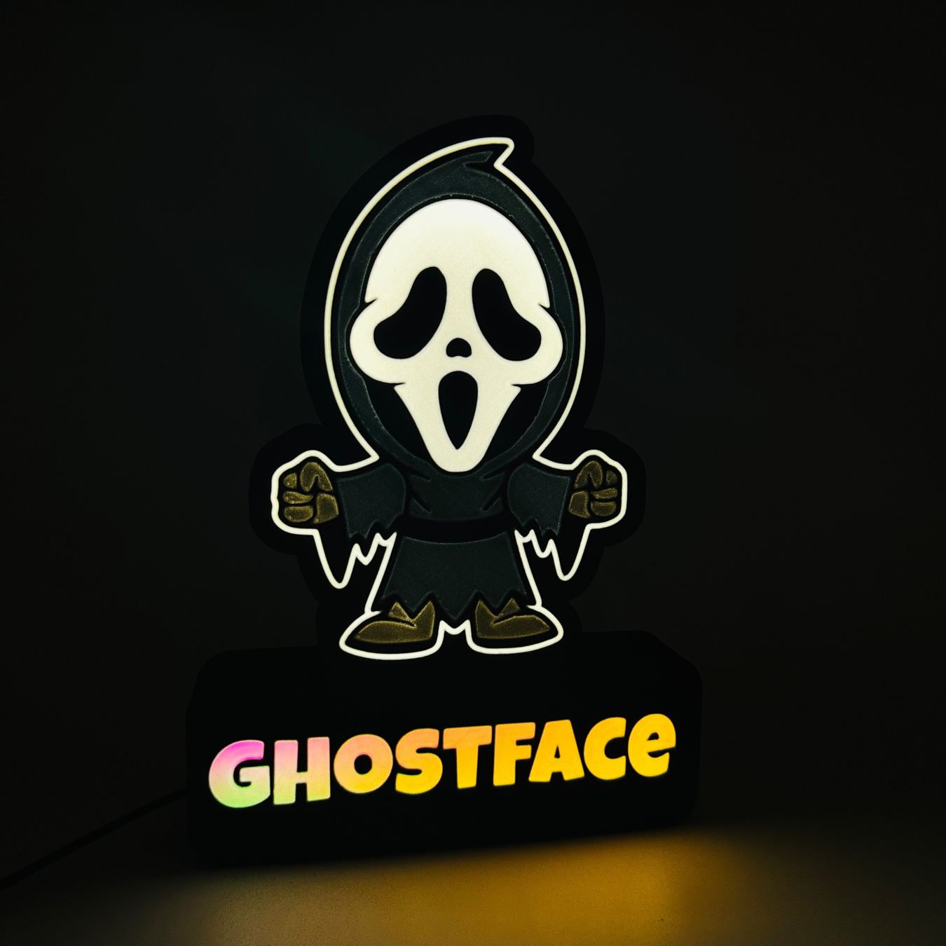 Lampade: Lightbox lumière led Ghost face SMART RGB – Nuovo (secondo la descrizione) da Vicques venduto da PAMB3D 8