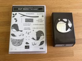 Gut gezwitschert + Handstanze von Stampin Up / A
