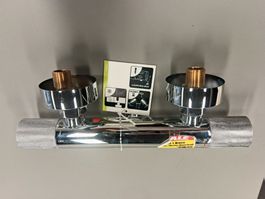 Duscharmatur mit Thermostat neu 38 Grad chromfarben