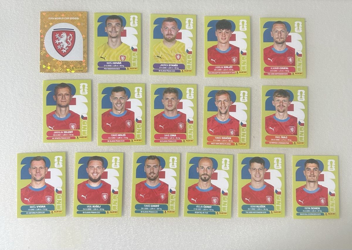 Panini Carte collezionabili: CZE - Tschechien - Panini WM Sticker – Nuovo (secondo la descrizione) da Frauenfeld venduto da lm_11