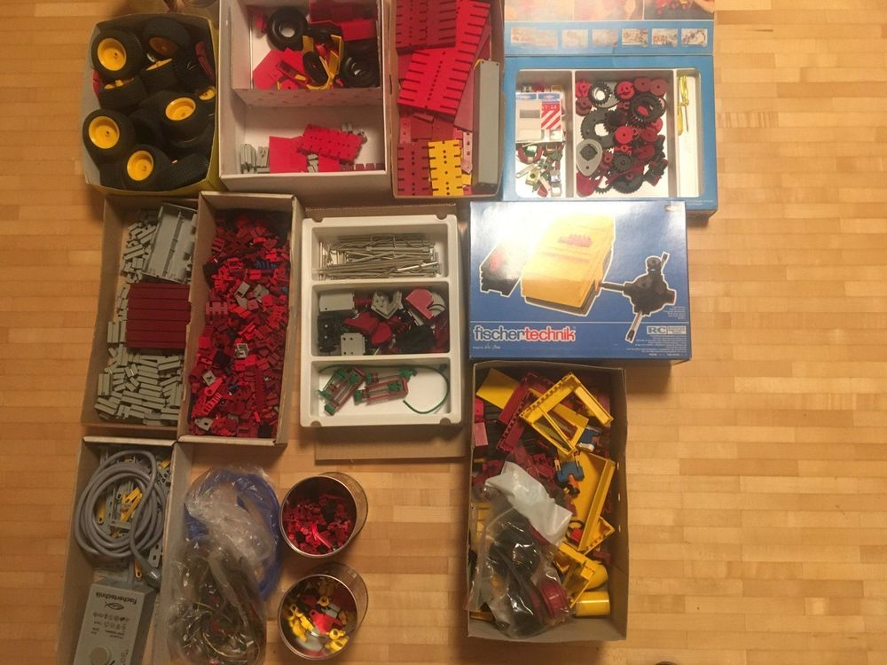 Fischer Technik Vintage (1990), grosse Sammlung (Gebraucht) in ...