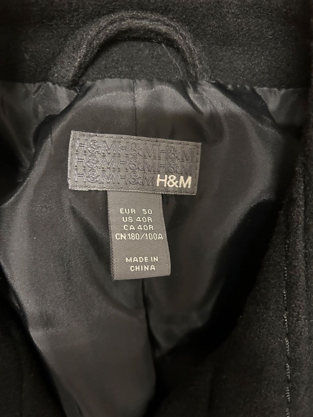 Jacken: Jacke H&M, schwarz, Gr. 50 – Gebraucht aus Stettlen von Bluedogs75 2