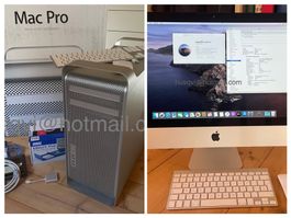 Mac Pro 5.1 + iMac (21.5-inch, Late 2012), two computers set
