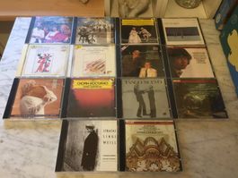 14 Stück Musik CDs div. Klassik & Opern