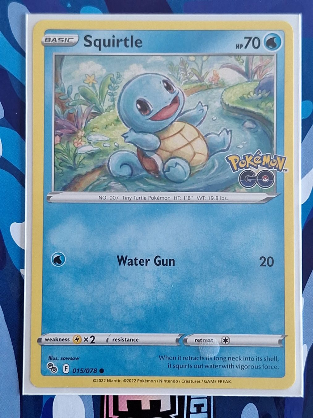 Pokémon Carte collezionabili: Squirtle - Pokemon GO  #Ord19 – Usato da Altstätten SG venduto da GGsGameshop