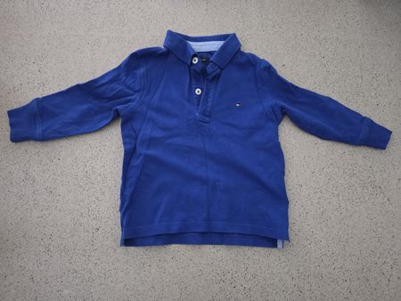 Polo langarm Tommy Hilfiger