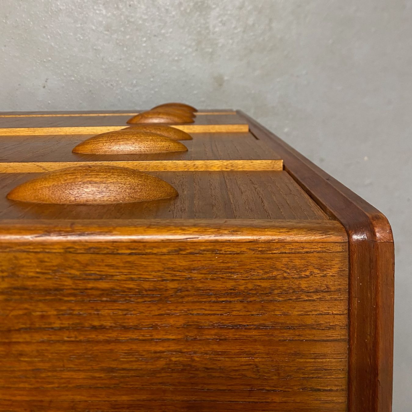 Cassettiere: Teak Kommode Denmark MidCentury 60s – Usato da Basel venduto da MidMod20C 6