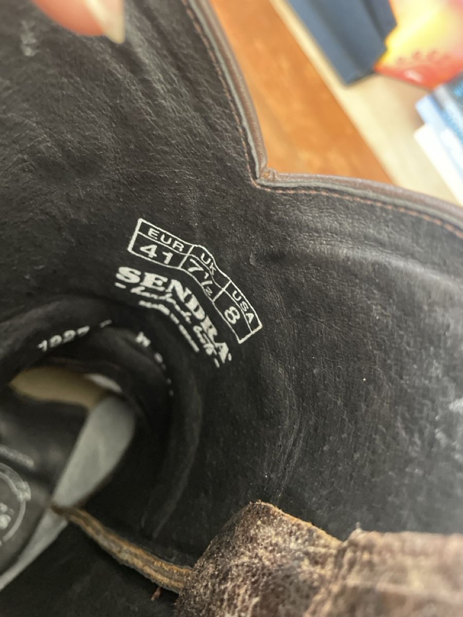 Sendra Herrenschuhe: Stylishe browne leder Cowboy Boots – Gebraucht aus Oberglatt ZH von nad_xbr6 3