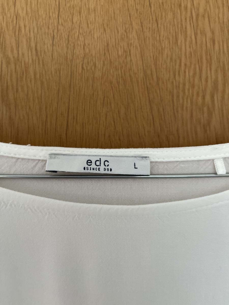 Esprit Camicette: Edc Bluse Gr. L Weiss Sommerlich luftig 3/4 Arm – Usato da Oberrieden venduto da Boccia1981 4