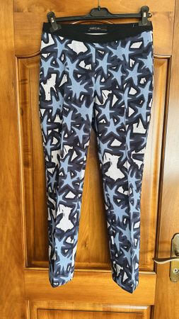 Hose Marc Cain mit Muster blau schwarz guter Zustand
