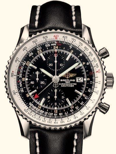 Breitling Orologi: Breitling Navitimer World GMT 46mm FULL SET – Usato da Winterthur venduto da Navitimer