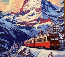 Zermatt -  schönes Blechschild - 20x30 CM - neu!!!