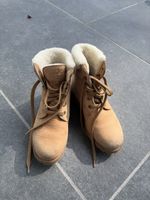 Panama Jack Stiefel gefüttert beige gebrauchter Zustand