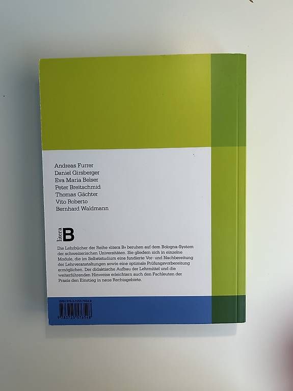 Libri: Obligationenrecht BT  – Usato da Bellinzona venduto da giulia.bernasconi 1