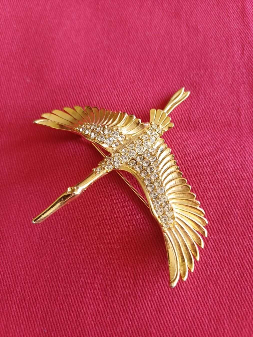 Spille & Fermagli: Broche cigogne taille 7 cm – Usato da Collonges venduto da cam_72xf