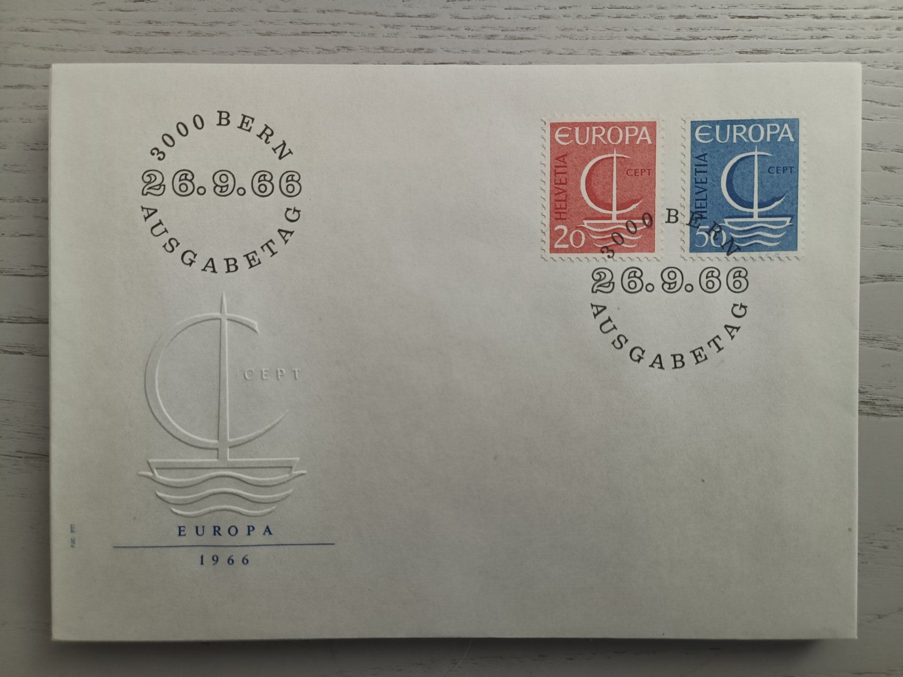 Tutti i francobolli: 1966 FDC Europamarke – Usato da Dübendorf venduto da goeggi79