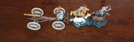 Britains swoppet artiglieria a cavallo Sudista