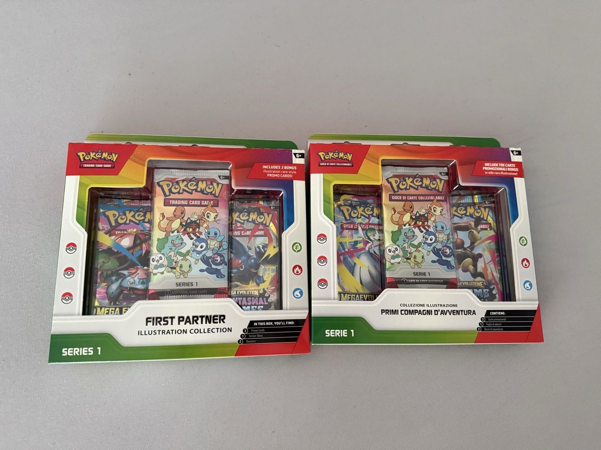 Pokémon Carte collezionabili: Pokémon First Partner Illustration Collection  – Nuovo e nell'imballaggio originale da Locarno venduto da mar_d7qw