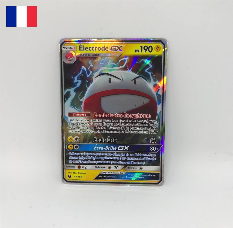 Électrode GX Full Art Carte Pokemon FR Comprare su Ricardo