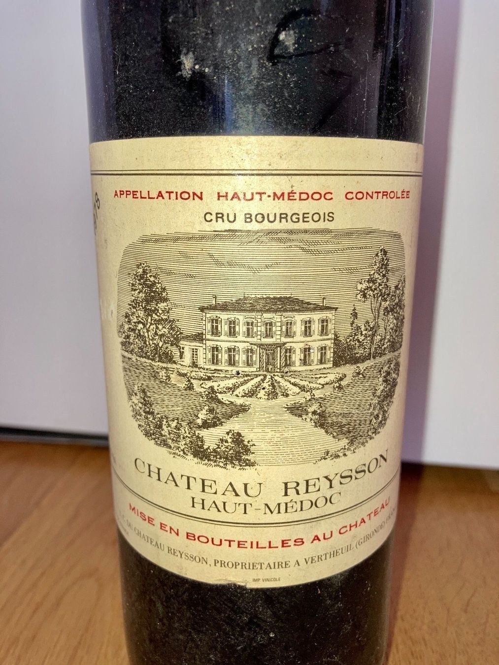 Vino: Château Reysson 1978 – Nuovo e nell'imballaggio originale da Bern venduto da Spomme