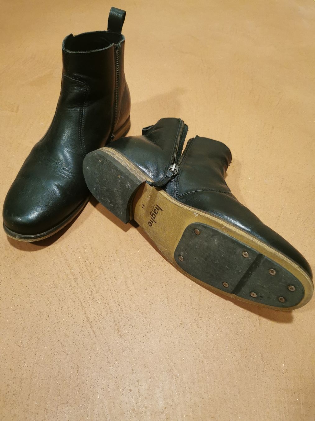 Scarpe da uomo: haghe halbhoher Lederschuh – Nuovo (secondo la descrizione) da Biel/Bienne venduto da Smilla7 1