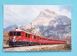 Rhätische Bahn - elektr. Triebwagen ABe 4/4 - Lagalp-Ospizio