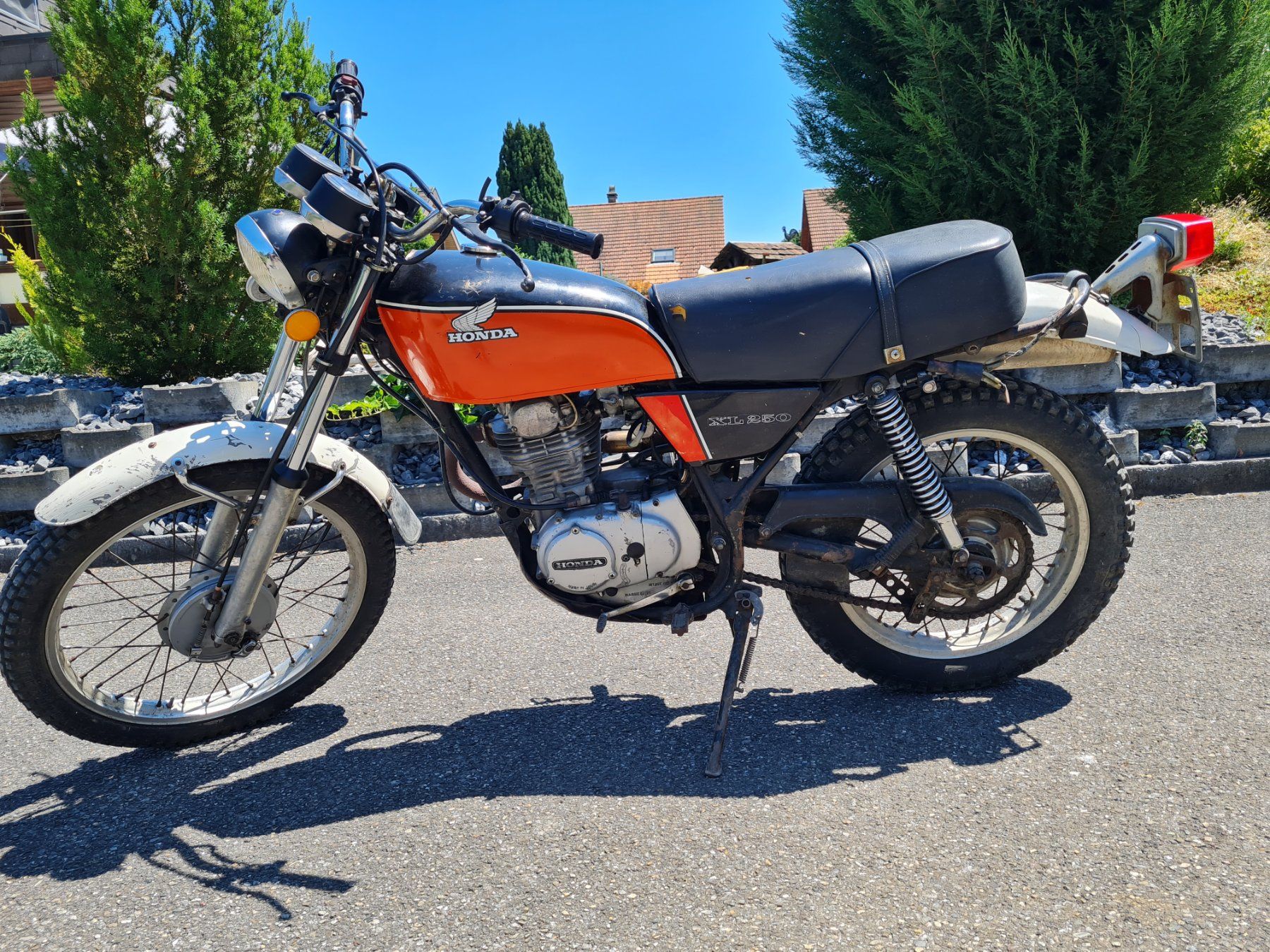 Honda Enduro: Honda XL 250 K3 Oldtimer Veteran Scheunenfund – Gebraucht aus Wynau von  1
