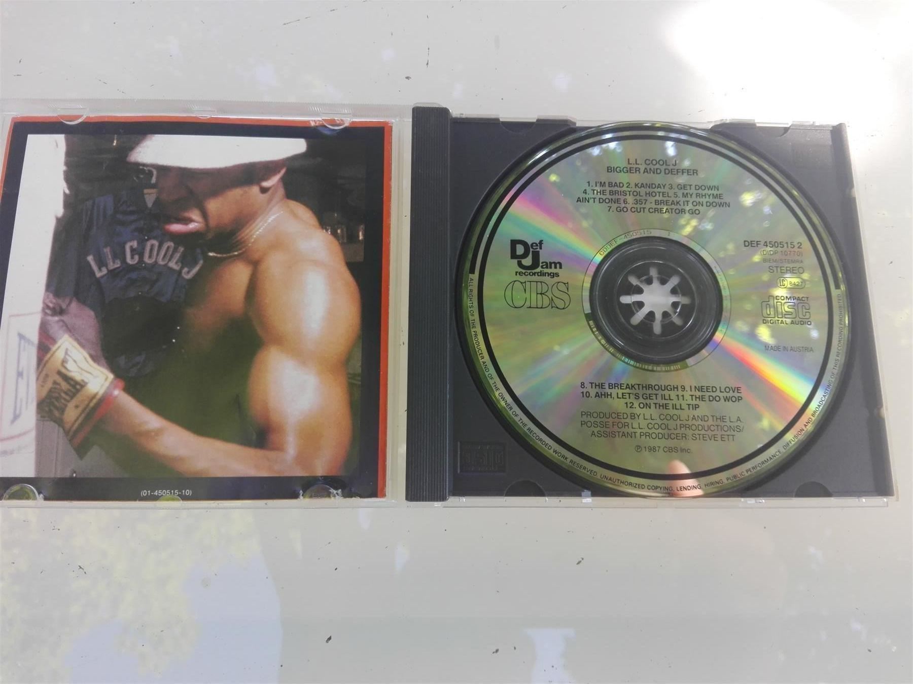 CD: LL Cool J - Bigger and Deffer                        ©'1987 – Usato da St.Gallen venduto da elk2023 1