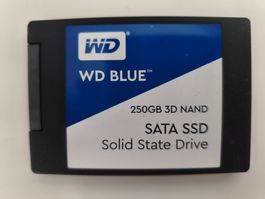 WD Blue 3D NAND SSD 250GB 2.5" SATA - (92% Health)