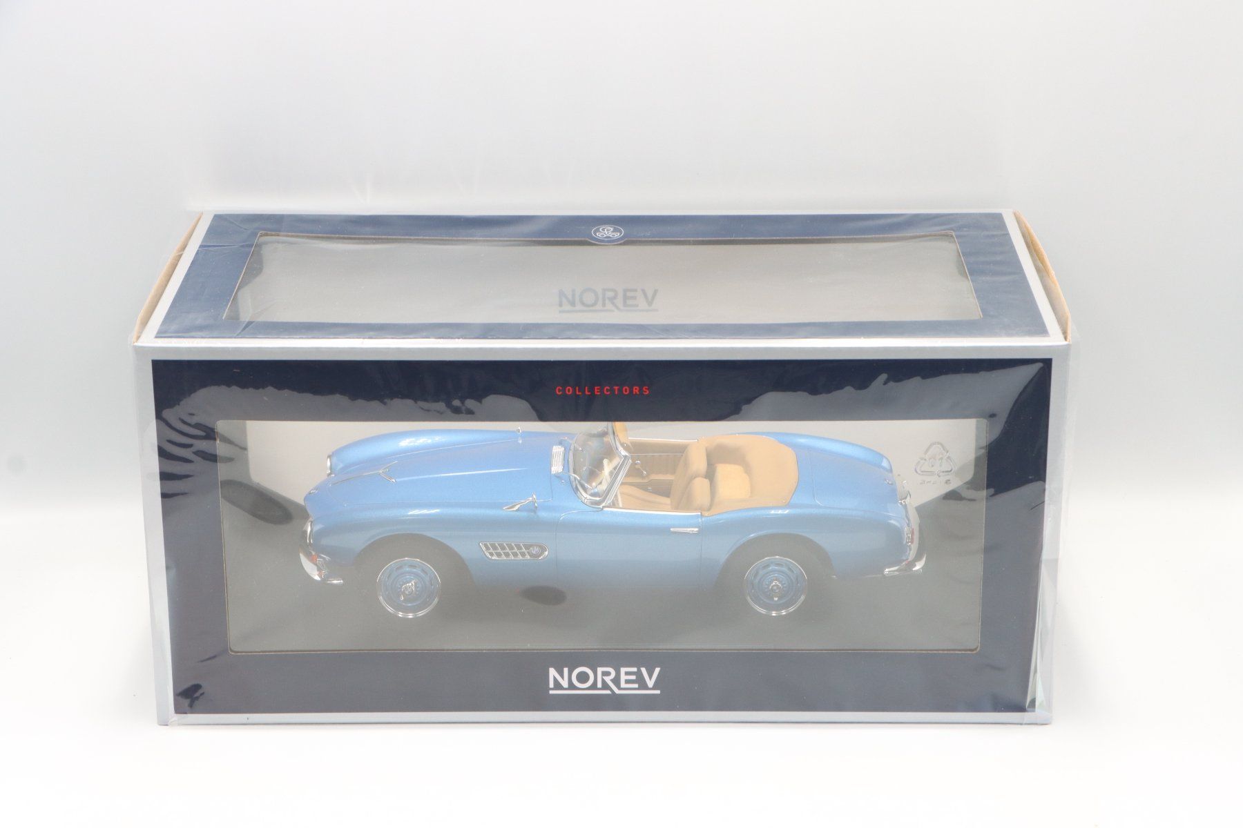 BMW Modellini d'auto: BMW 507 1957 1:18 Norev – Nuovo e nell'imballaggio originale da Bühl b.Aarberg venduto da modelldiecast 1