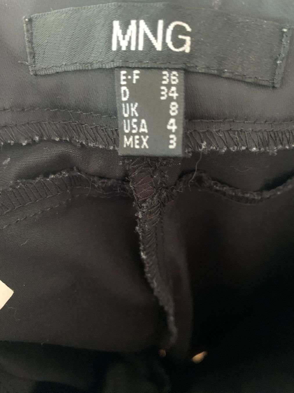 Mango Pantaloni: Schwarze Hose MANGO Grösse: 34 – Usato da Zürich venduto da chi82 5