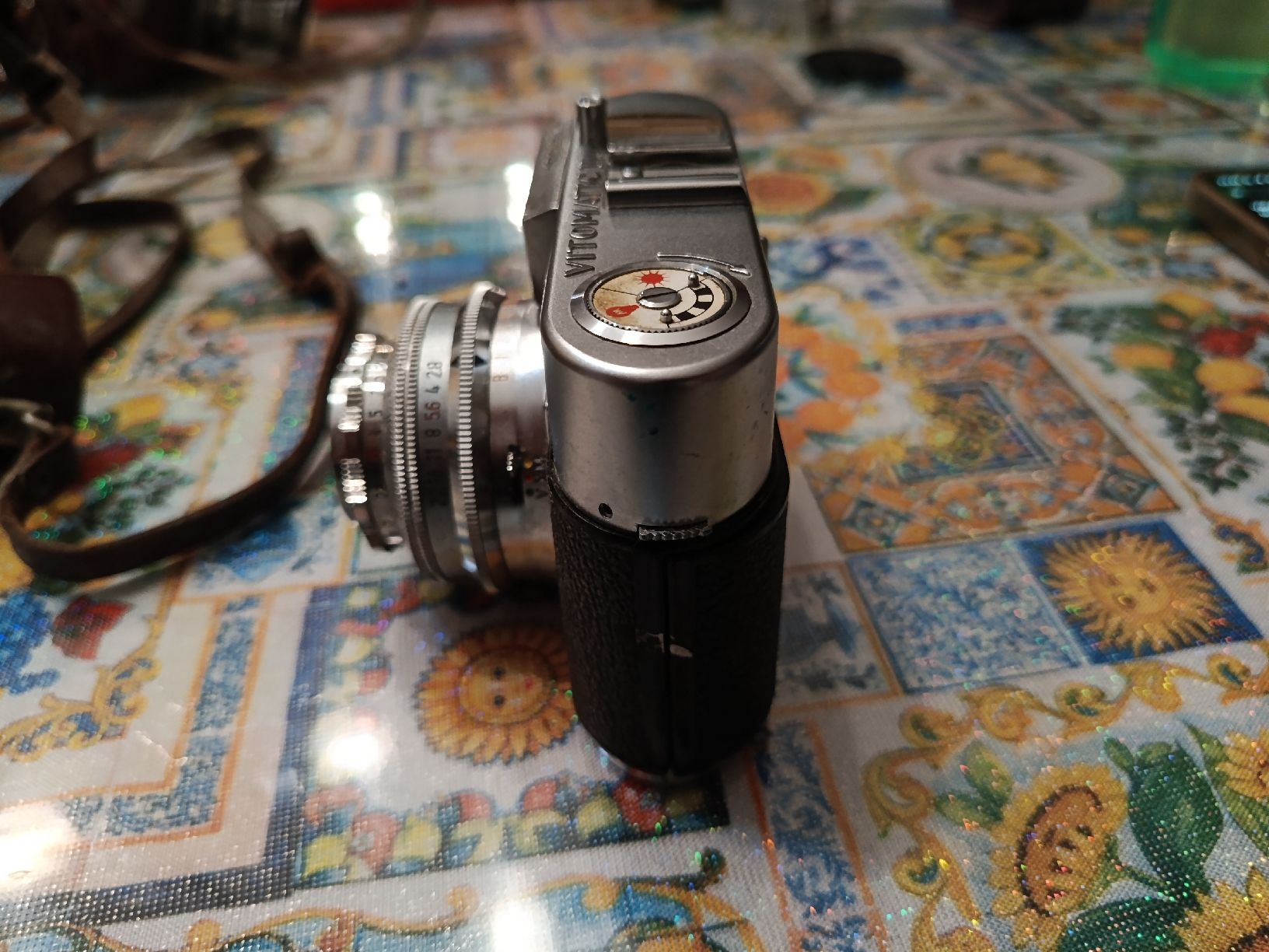 Voigtländer Fotocamera: Voigtlander Vitomatic II Camera with Case and Strap – Usato da Riva San Vitale venduto da Stekri 2