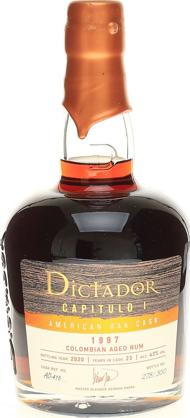 Bevande alcoliche: Dictador Capitulo 1997 – Nuovo e nell'imballaggio originale da Le Locle venduto da drinkshop