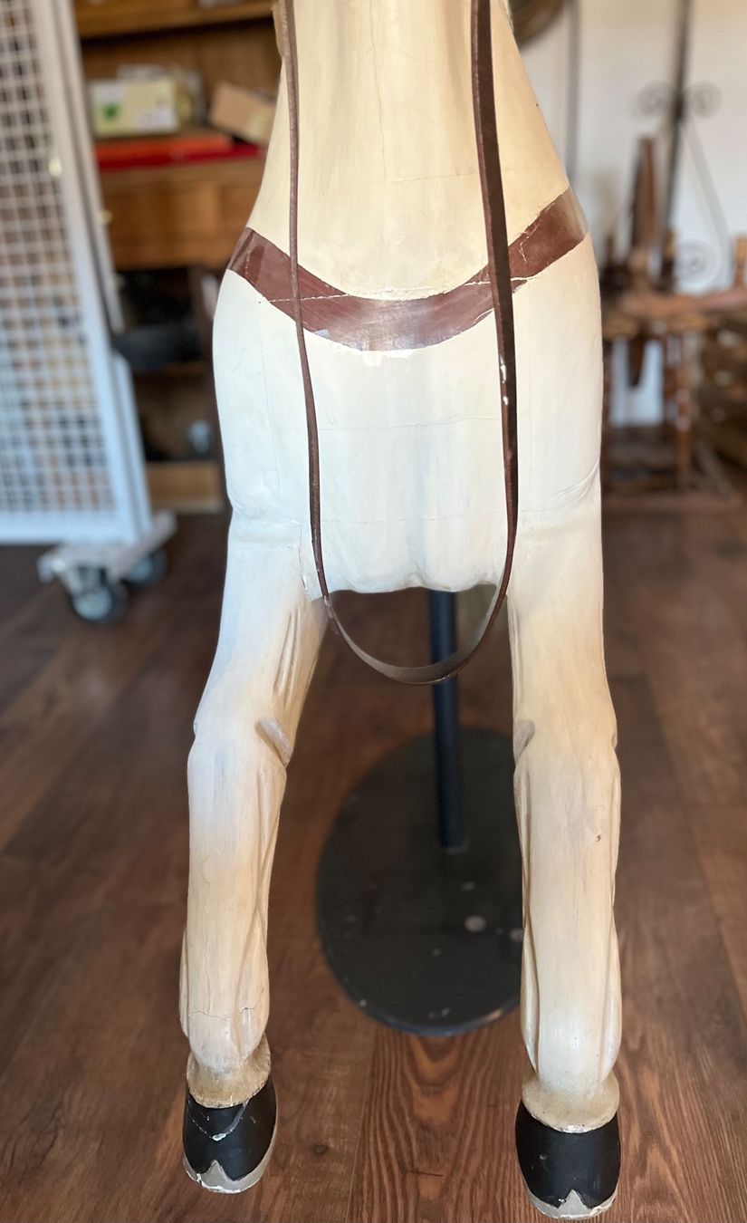 Giocattoli: G&J Lines Galloper- Karusselpferd um 1890 – Usato da Siblingen venduto da rantiques 7