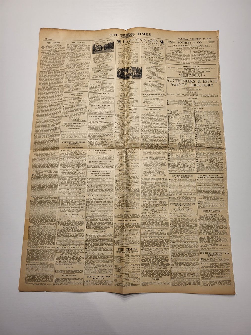 Riviste & Magazine: The Times Zeitungen 1938/1939 – Usato da Suhr venduto da lul_87gh 7