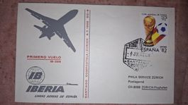 Santiago Compostela - Zürich 04.07.1982