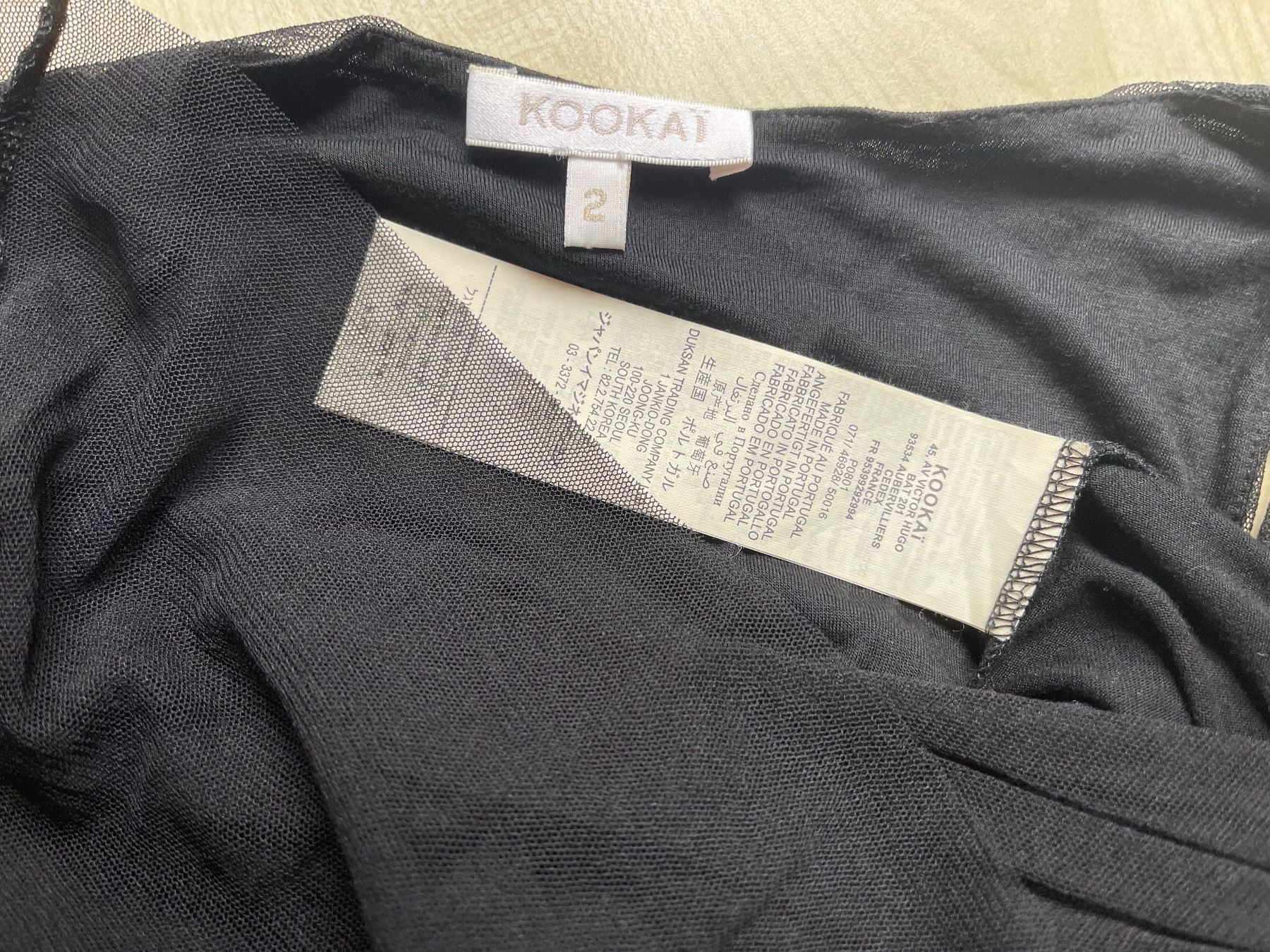 Kookai Vestiti: KOOKAÏ S /NP99CHF Kleid Schwarz – Usato da Kölliken venduto da Prscoo 4
