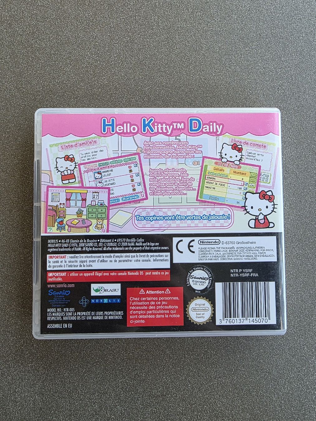 Nintendo Jeux: Jeu Nintendo DS Hello Kitty Daily – D'occasion à La Tour-de-Peilz par nina0606 4
