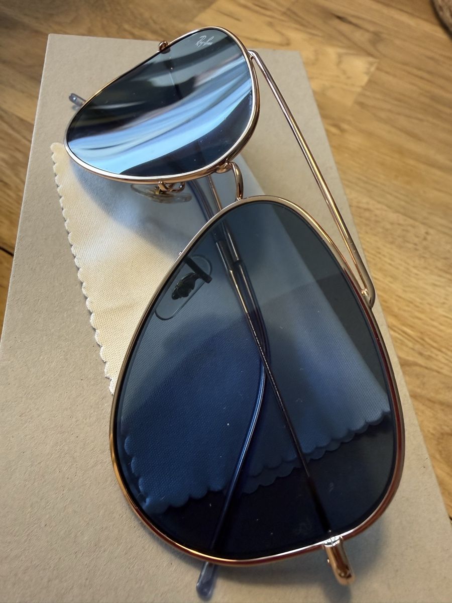 Ray-Ban Occhiali & Lenti: Lunette de soleil Ray-Ban aviator reverse – Nuovo (secondo la descrizione) da puplinge venduto da VMB01 1