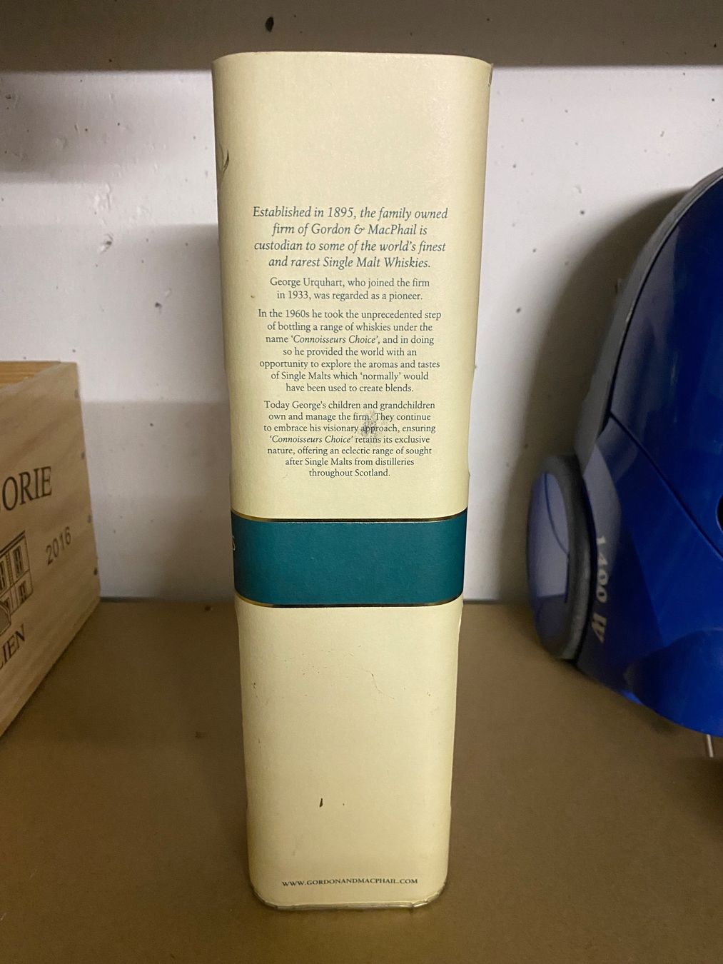 Spirituosen: AUCHROISK DISTILLERY 1996 GORDON & MACPHAIL OVP – Neu und originalverpackt aus Seuzach von salche 1