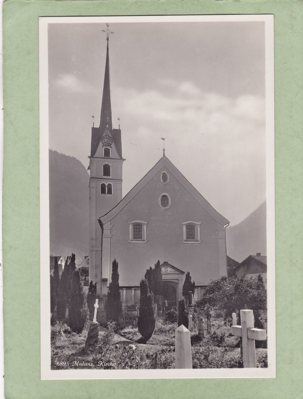 Ansichtskarten: Malans Kirche – Gebraucht aus Herisau von Lisegrat2008